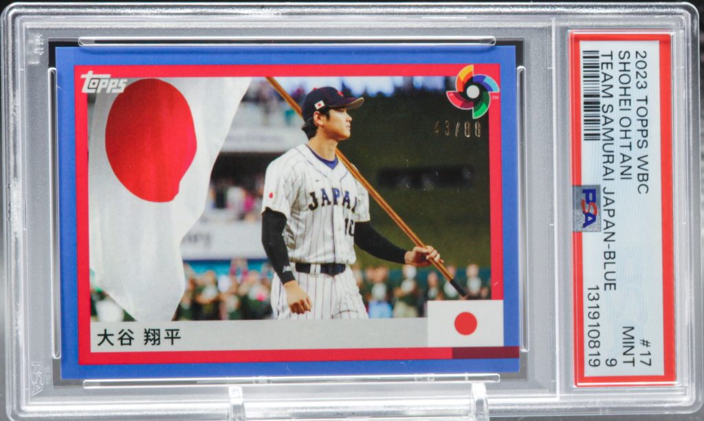 大谷翔平｜WBC Team Samurai Japan Blue 43/88｜2023 Topps | THE CARD
